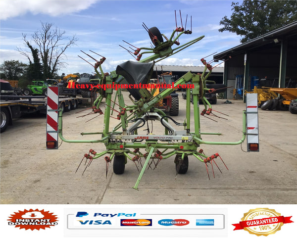 PDF Claas 870 Volto Tedder Parts Manual