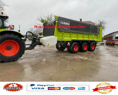 PDF Claas 9600, 9500, 9400 Cargos Self Loading Wagon Parts Manual