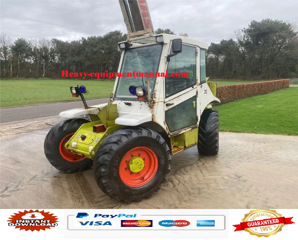 PDF Claas 970 - 920 Ranger Telehandler Parts Manual – Heavy Equipment ...