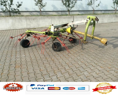 PDF Claas W540 - 450 SL Tedder Parts Manual