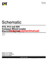 CATERPILLAR 914 COMPACT WHEEL LOADER ELECTRICAL & HYDRAULIC SCHEMATIC MANUAL JC3