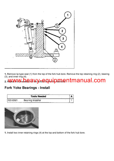 Caterpillar PF-300C PNEUMATIC COMPACTOR Full Complete Service Repair Manual PFB
