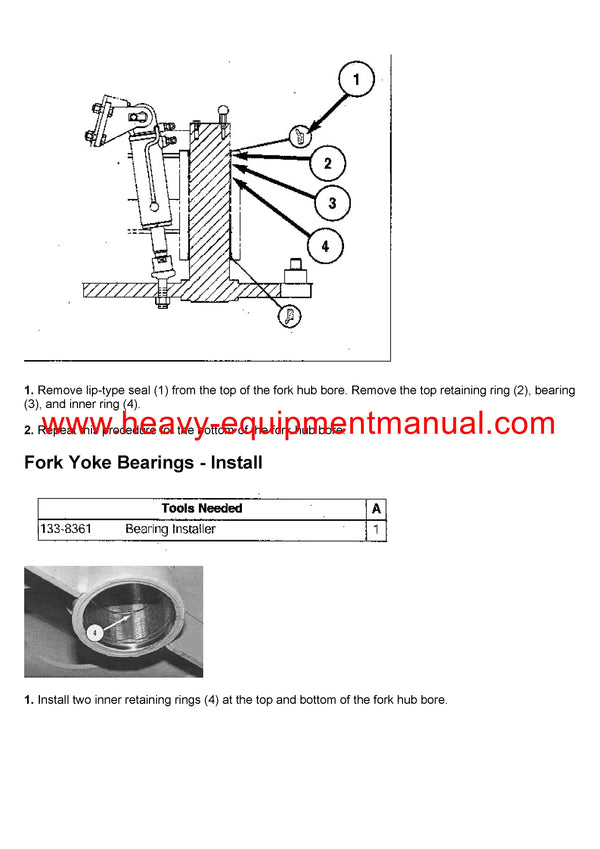 Caterpillar PS-300C PNEUMATIC COMPACTOR Full Complete Service Repair Manual PFS