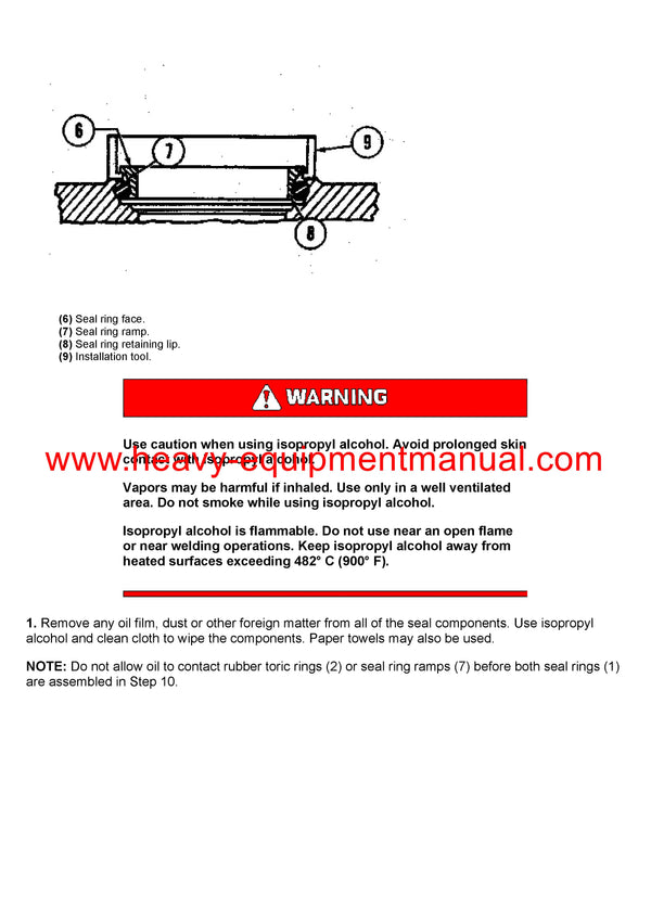 Caterpillar PS-360C PNEUMATIC COMPACTOR Full Complete Service Repair Manual PJF
