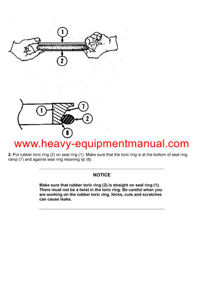 Caterpillar PS-360C PNEUMATIC COMPACTOR Full Complete Service Repair Manual PJF