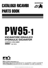 Komatsu PW95-1(ITA) Wheel Loader Parts Manual SN 0007-UP