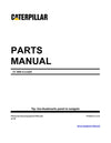 Caterpillar TC40D Forklift Parts Manual Download