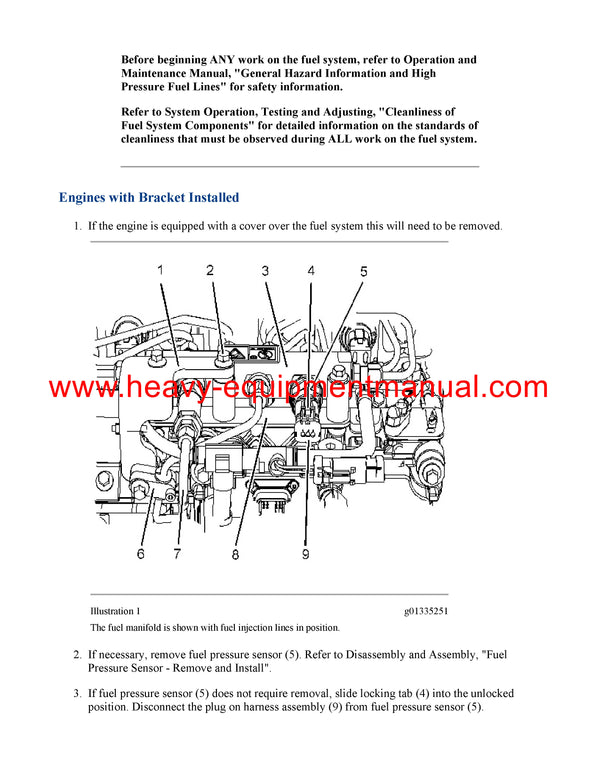 DOWNLOAD CATERPILLAR R1300G II LOAD HAUL DUMP SERVICE REPAIR MANUAL RSL