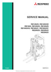 Mitsubishi RB14N2S Forklift Service Manual
