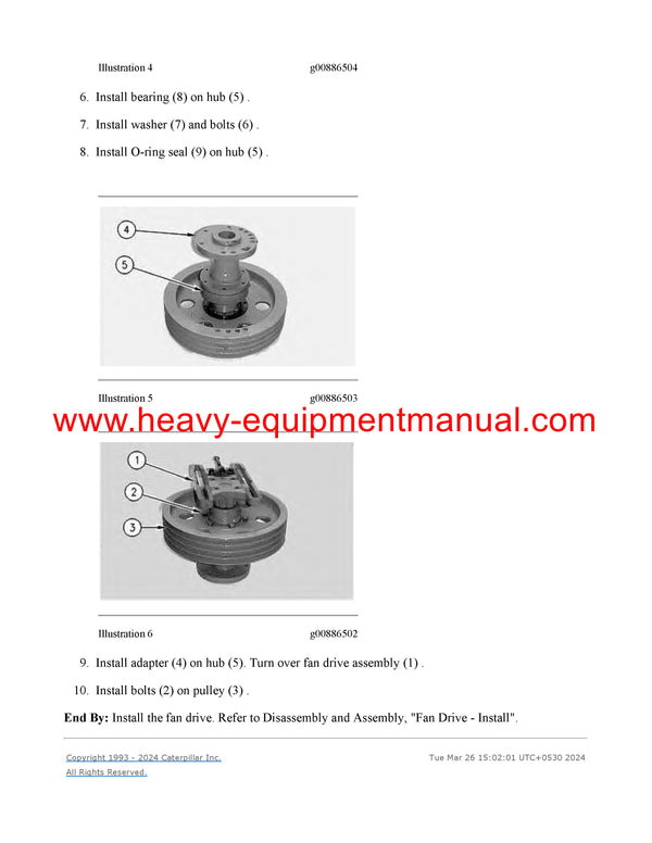 DOWNLOAD CATERPILLAR RM-350B ROAD RECLAIMER SERVICE REPAIR MANUAL AXW