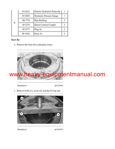 DOWNLOAD CATERPILLAR RM500B ROTARY MIXER SERVICE REPAIR MANUAL MB9