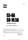 Komatsu S8-10(USA)-.5A Road Machine Parts Manual SN 58130-UP
