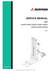 Mitsubishi SBP14N2IR Forklift Service Manual