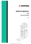 Mitsubishi SBR12N Forklift Service Manual