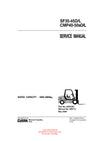 Clark SF 35-45 D L CMP 40-50s D L (SM-712)  Forklift Service Repair Manual - PDF Download