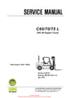 Clark C60/70/75 L (SM-1057) Forklift Service Repair Manual - PDF Download