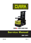 Clark SM-1201 Forklift Service Repair Manual - PDF Download