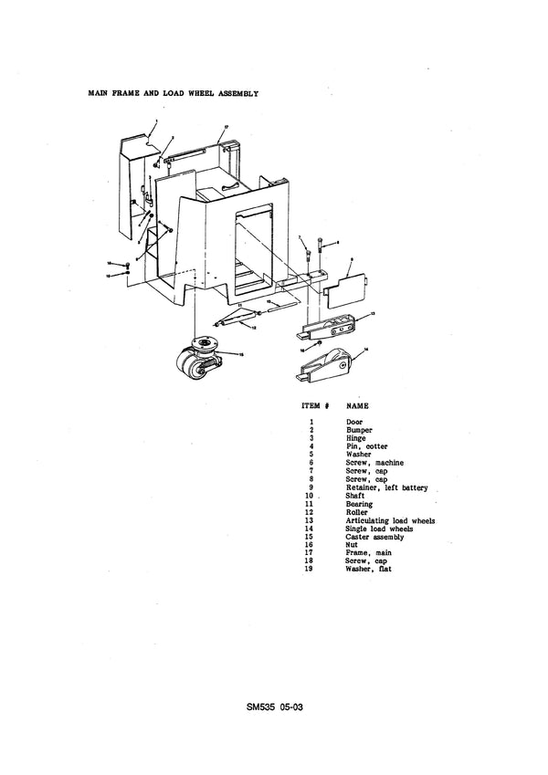 Clark NP 15-20-12D (SM-535 ) Forklift Service Repair Manual - PDF Download