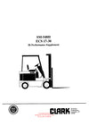 Get Instant Clark SM-548 ECS 17-30 Forklift Service Repair Manual - Download PDF