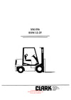 Clark ESM 12-25 (SM-556) Forklift Service Repair Manual - PDF Download