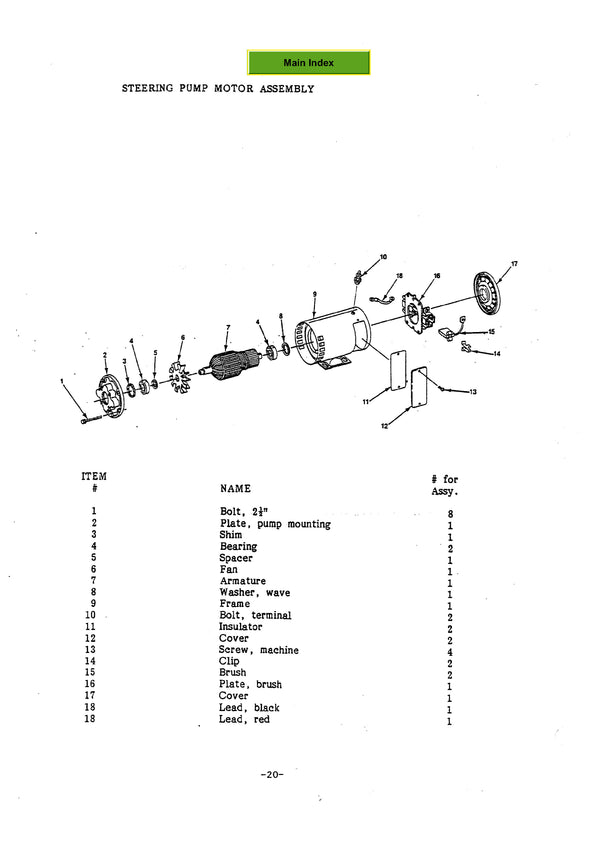 Clark OP 15 EV100 LXT (SM-576) Forklift Service Repair Manual - PDF Download