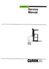 Clark OP 15 EV100 LXT (SM-576) Forklift Service Repair Manual - PDF Download