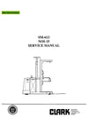 Clark NOS 15 (SM-613) Forklift Service Repair Manual - PDF Download