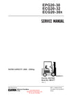 Clark EPG ECG 20 (SM-677) Forklift Service Repair Manual - PDF Download