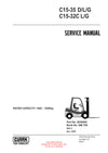 Clark C15-35 (SM-709) Forklift Service Repair Manual - PDF Download