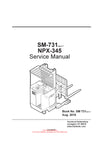 Clark SM-731 Forklift Service Repair Manual - PDF Download