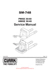 Clark SM-748 Forklift Service Repair Manual - PDF Download