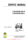 Clark SM-942 Forklift Service Repair Manual - PDF Download