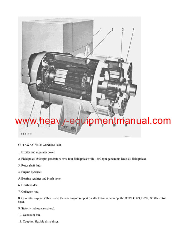Download Caterpillar SR4 GENERATOR Service Repair Manual 2ED