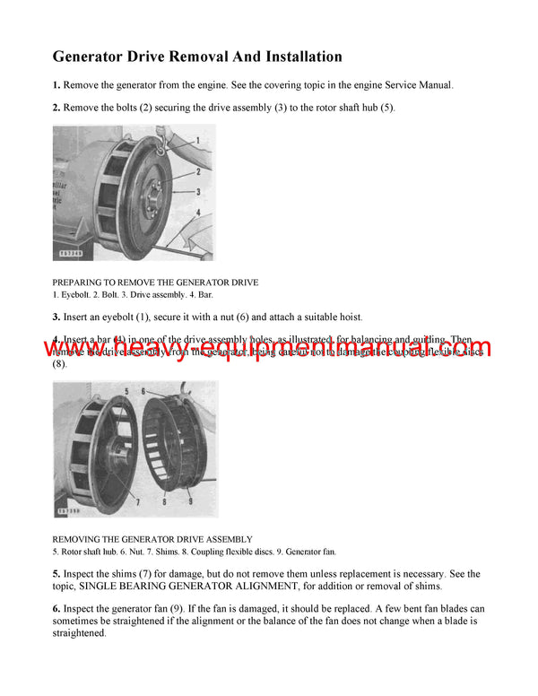 Download Caterpillar SR4 GENERATOR Service Repair Manual 2ED
