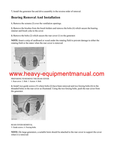 DOWNLOAD CATERPILLAR SR4 GENERATOR SERVICE REPAIR MANUAL 2ED