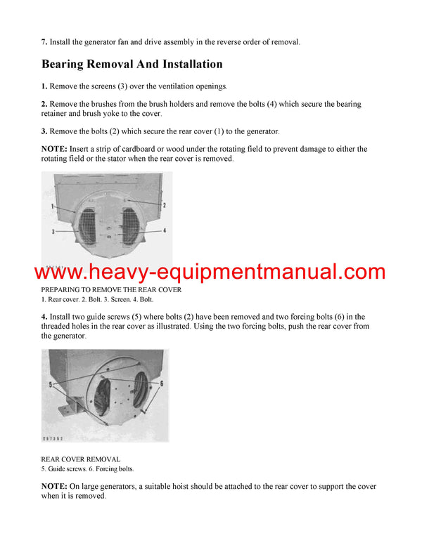 Download Caterpillar SR4 GENERATOR Service Repair Manual 2ED