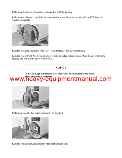 Download Caterpillar SR4 GENERATOR Service Repair Manual 3WF