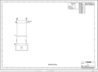 Scania P 360 B4x2NA Truck Electrical Schematic Manual