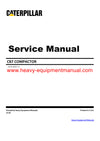 DOWNLOAD CATERPILLAR CB7 COMPACTOR SERVICE REPAIR MANUAL NLJ