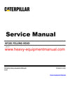 DOWNLOAD CATERPILLAR HF181 FELLING HEAD SERVICE REPAIR MANUAL CFG