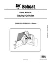 Bobcat SG60 Stump Grinder Teeth (233000101 & above) Parts Manual - PDF Download