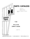Case 4135 AND 4136 Compact Loader Parts Manual TC-194