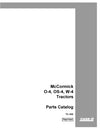 Case IH O-4, OS-4, W-4 McCormick Tractor Parts Manual TC-30E
