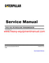 DOWNLOAD CATERPILLAR TH31-E61 PETROLEUM TRANSMISSION SERVICE REPAIR MANUAL LAD