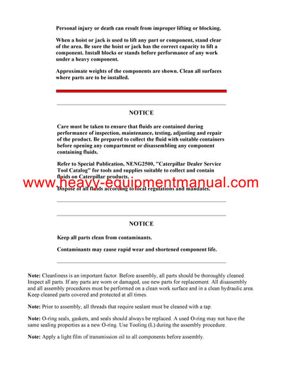 DOWNLOAD CATERPILLAR TH31-E61 PETROLEUM TRANSMISSION SERVICE REPAIR MANUAL LAD