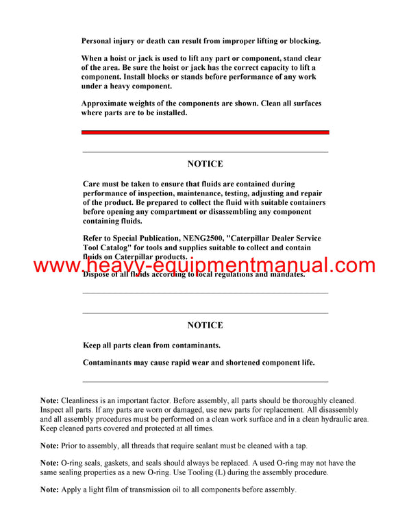 DOWNLOAD CATERPILLAR TH31-E61 PETROLEUM TRANSMISSION SERVICE REPAIR MANUAL LAD