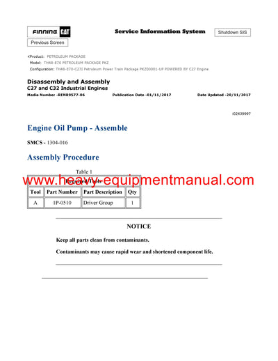 DOWNLOAD CATERPILLAR TH48-E70 PETROLEUM PACKAGE SERVICE REPAIR MANUAL PKZ