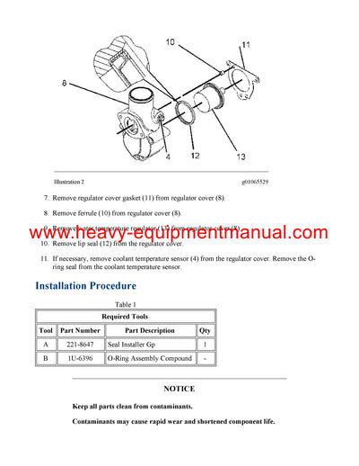 DOWNLOAD CATERPILLAR TH48-E80 PETROLEUM TRANSMISSION SERVICE REPAIR MANUAL FRT