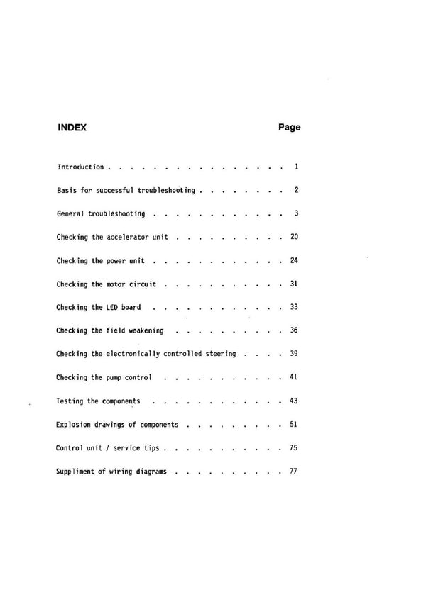Clark TM 10-16 EM 10-15s (SM-5137) Forklift Electrical Troubleshooting Manual  - PDF Download
