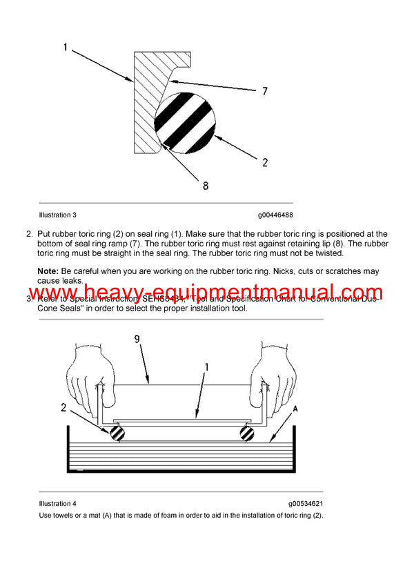 DOWNLOAD CATERPILLAR TS225 TOWED SCRAPER SERVICE REPAIR MANUAL E1T